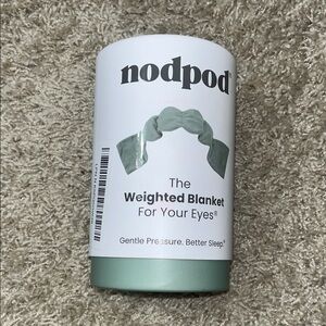 Nodpod Green Weighted Eye Blanket